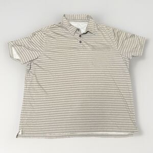 Duluth Trading Armachillo Cooling Polo Mens 3XL Gray Relaxed Fit Short Sleeve